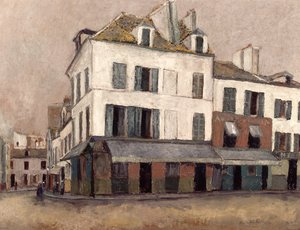 Place du Tertre Montmartressa tekijältä Maurice Utrillo