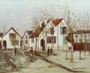 Paikka Nanterressa tekijältä Maurice Utrillo