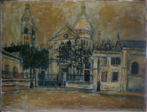 Saint-Pierre de Montmartre tekijältä Maurice Utrillo