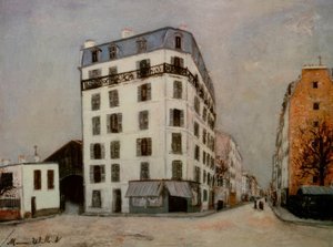 esikaupunkitalot tekijältä Maurice Utrillo