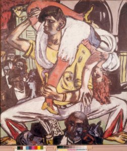 Apachentanz tekijältä Max Beckmann