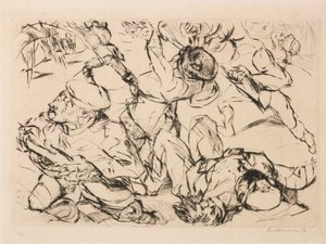 Hyökkäys tekijältä Max Beckmann