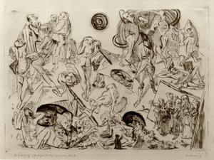 ylösnousemus tekijältä Max Beckmann