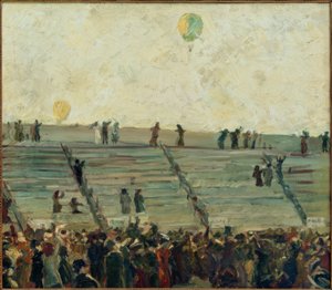 Ilmapallokilpailu tekijältä Max Beckmann