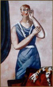 Valentine Tessierin muotokuva tekijältä Max Beckmann