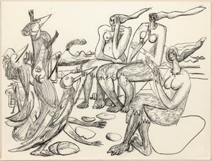 Birdplay tekijältä Max Beckmann