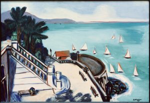 Näkymä Monte Carlon terassilta tekijältä Max Beckmann