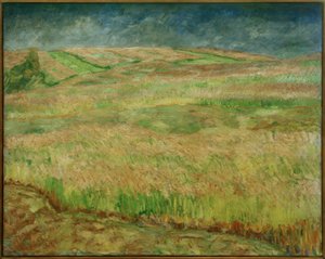 Kukkivat viljamaisemat tekijältä Max Beckmann