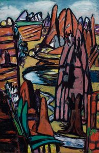 Boulder – kivinen maisema tekijältä Max Beckmann