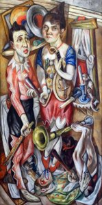 Karnevaali tekijältä Max Beckmann