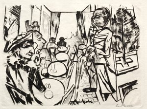 Joulu 1919 tekijältä Max Beckmann