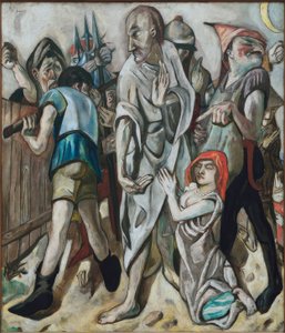Kristus ja avionrikkoja tekijältä Max Beckmann