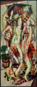 Trapetsi tekijältä Max Beckmann
