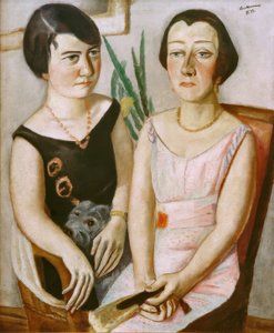 Kaksoismuotokuva tekijältä Max Beckmann