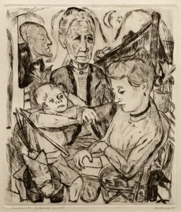 Perhekohtaus tekijältä Max Beckmann