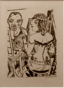 Gaderobe tekijältä Max Beckmann
