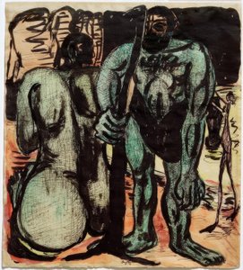 Jättiläiset tekijältä Max Beckmann