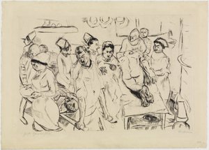 Suuri leikkaus tekijältä Max Beckmann