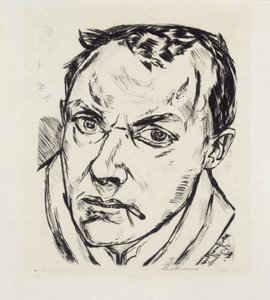 Suuri omakuva tekijältä Max Beckmann