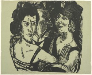 Ryhmämuotokuva, Eden Bar tekijältä Max Beckmann