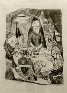 Nälkä tekijältä Max Beckmann