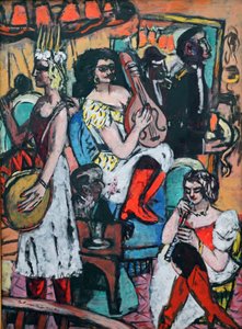 Naisten orkesteri tekijältä Max Beckmann