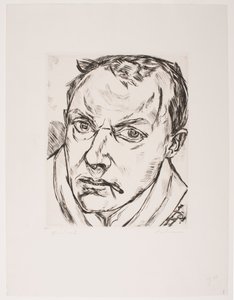 Suuri omakuva tekijältä Max Beckmann