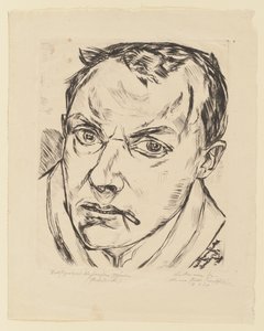 Suuri omakuva tekijältä Max Beckmann