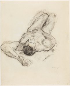 Makaava miesakti tekijältä Max Beckmann