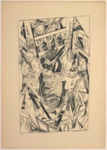 Malepartus, Die Höllen levy kahdeksan tekijältä Max Beckmann