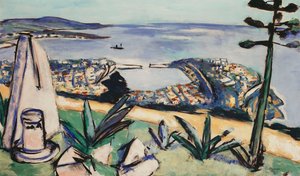 Monte Carlo (eteläinen satama); Monte Carlo (eteläinen satamakaupunki) tekijältä Max Beckmann