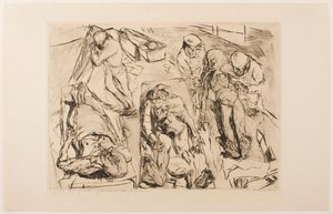 ruumishuone tekijältä Max Beckmann