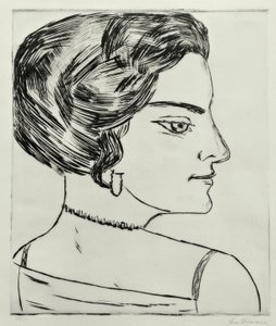 Naïla profiilissa tekijältä Max Beckmann
