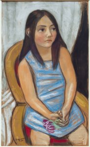 Margarete Wichertin muotokuva tekijältä Max Beckmann