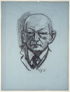 Georg Swarzenskin muotokuva tekijältä Max Beckmann