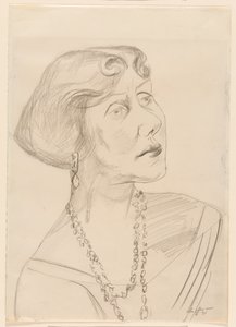 Lilly von Schnitzlerin muotokuva tekijältä Max Beckmann