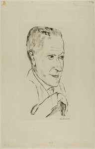 Reinhard Pieperin muotokuva tekijältä Max Beckmann
