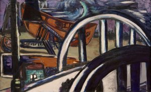 Telakka. Rautainen silta tekijältä Max Beckmann