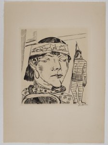 Käärmenainen tekijältä Max Beckmann