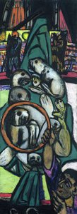 Merileijonat sirkuksessa tekijältä Max Beckmann