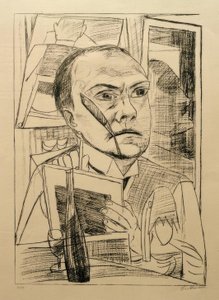 Jopa hotellissa tekijältä Max Beckmann