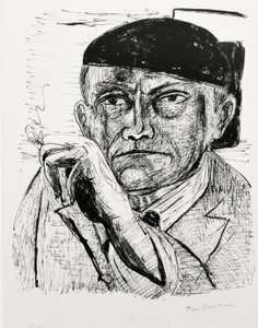 Omakuva tekijältä Max Beckmann