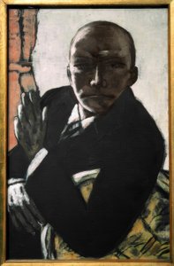 Omakuva mustana tekijältä Max Beckmann