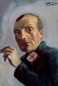Omakuva mieshoitajana tekijältä Max Beckmann