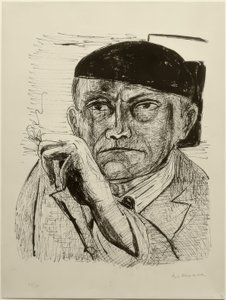 Omakuva tekijältä Max Beckmann