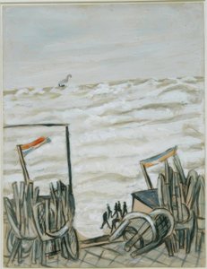 Ranta nousuveden aikaan tekijältä Max Beckmann