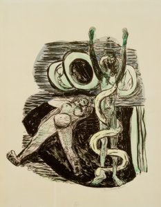 Ihmisen kaatuminen tekijältä Max Beckmann
