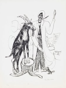 The Buck, levy 9 portfoliosta "Day and Dream" tekijältä Max Beckmann