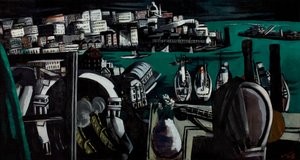 Genovan satama tekijältä Max Beckmann