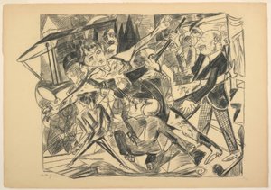 The Martyrdom, levy neljä Die Höllestä tekijältä Max Beckmann